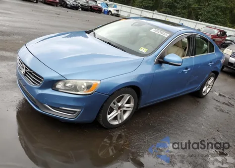 2014 Volvo S60 T5 z USA, uszkodzony, nr VIN YV1612FH7E2290534